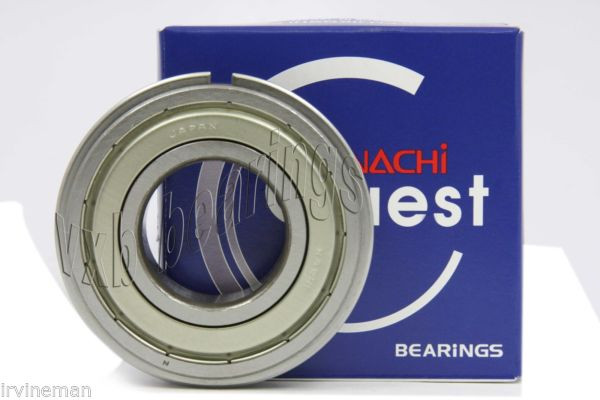6015ZZENR Nachi Bearing Shielded C3 Snap Ring Japan 75x115x20 Ball 9630