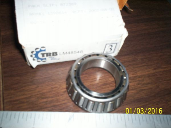 TRB LM48548 TRB3 AJ TAPERED ROLLER BEARING CONE