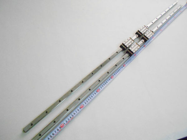 NSK LH15H15 Linear bearings & rails L1257mm cnc thk router 2RAILS+4BLOCKS