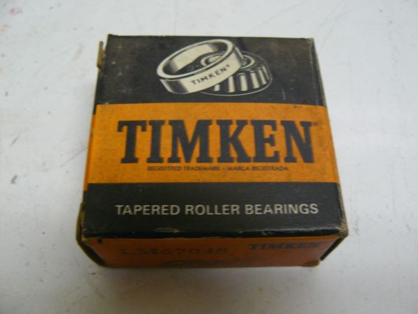 TIMKEN LM67048 BEARING TAPERED ROLLER CONE 1-14 INCH ID .66 INCH WIDTH