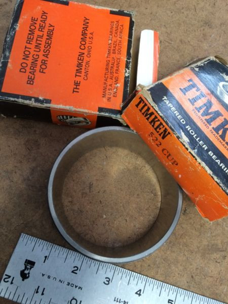OLD Timken 522 CUP Tapered Roller Bearing Outer Race Cup   BEARING CL