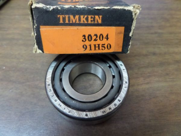 TIMKEN TAPERED ROLLER BEARING WITH OUTER RACE 30204 91H50
