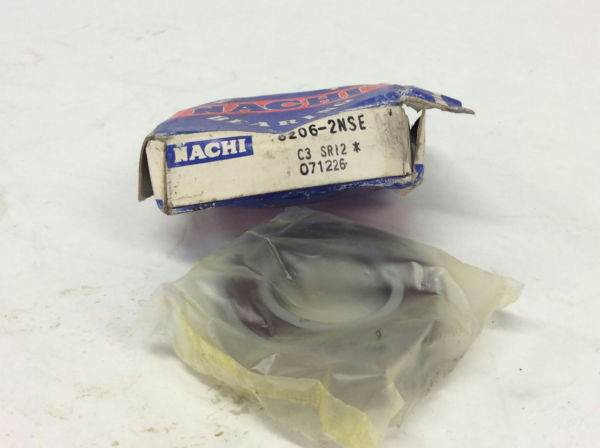 Nachi Bearing 6206-2NSE 30x62x16 Sealed Made in Japan Quality Ball Bearings