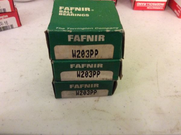 3-FAFNIR bearingsW203PP30 day warranty free shipping lower 48!