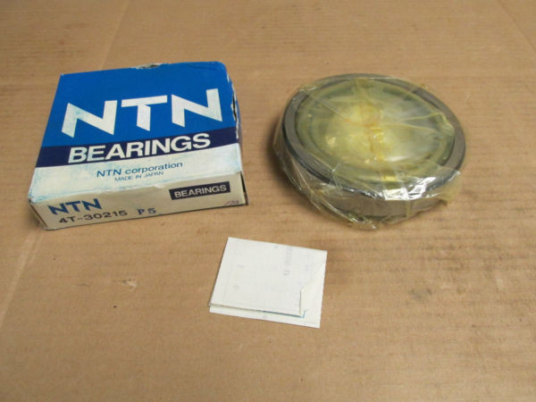 NIB NTN 4T-30215 TAPERED ROLLER BEARING CONECUP SET 4T30215 75mm ID 130mm OD