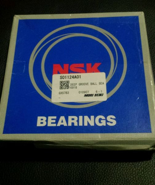 NSK 6918 Deep Groove Radial Bearing (SKF 61918)  Mori S01124A01  IN BOX