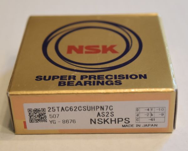 NSK25TAC62CSUHPN7C High Precision Ball Screw Bearing.