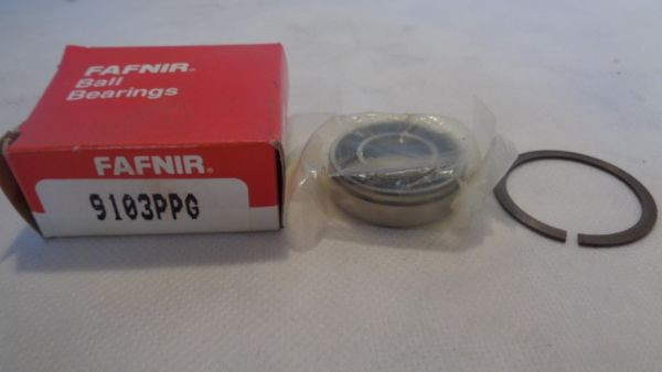 IN BOX FAFNIR 9103PPG BALL BEARING WITH SNAP RING