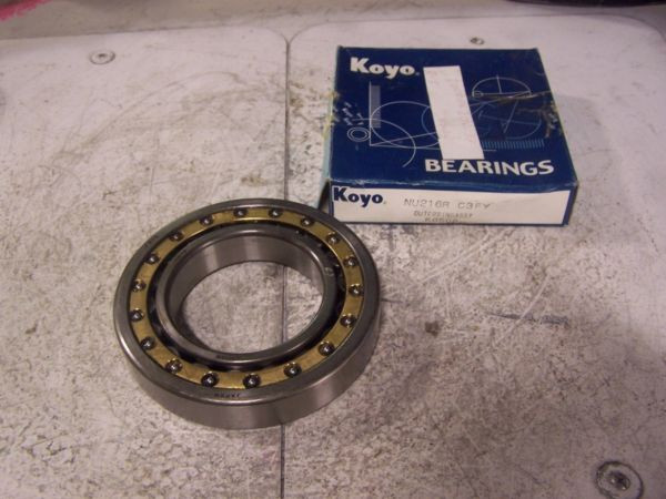 KOYO NU216R CYLINDRICAL ROLLER BEARING REMOVABLE INNER RING