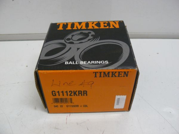 TIMKEN G1112KRR RADIAL DEEP GROOVE BALL BEARINGS