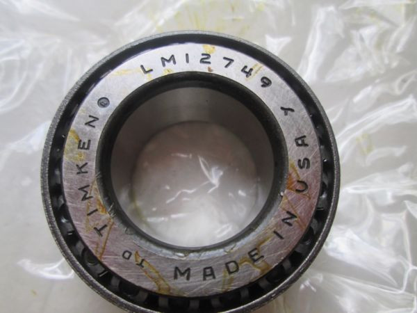 Timken LM12749 Tapered Cone Roller Bearing