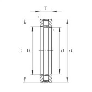 81126-TV Axial cylindrical roller bearings