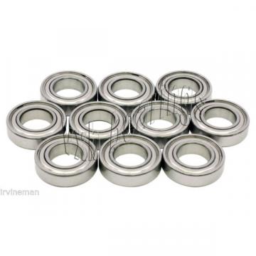 Lot 10 Stainless Steel Shielded Radial Miniature Ball Bearing 5x8x2.5 5mm x 8mm