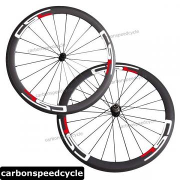 1390g Only Ceramic bearing hub 50mm Clincher Carbon road bike Wheels CSC Decas