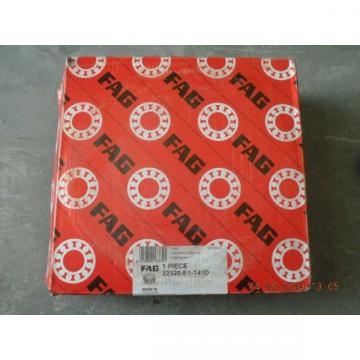 FAG Spherical roller bearings 22320-E1-T41D NIB