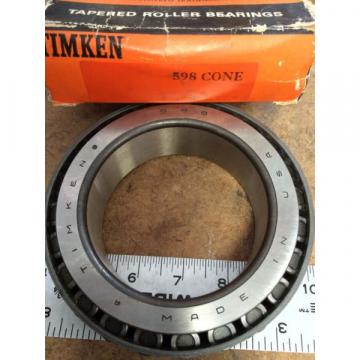 OLD Timken 598 CONE Tapered Roller Bearing Outer Race  BEARING CL