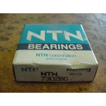 NTN 7302BG Angular Contact Bearing 40 Deg 15mm Bore 42mm OD 13mm WIDE
