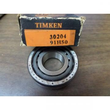 TIMKEN TAPERED ROLLER BEARING WITH OUTER RACE 30204 91H50