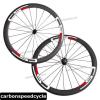 1390g Only Ceramic bearing hub 50mm Clincher Carbon road bike Wheels CSC Decas #5 small image