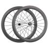 25mm Width Ceramic Bearing Wheels 60mm depth Clincher carbon road race wheelset #1 small image