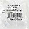 F.K. BEARINGS PN: SCM7T F2-FIT 716 X 716 2-PIECE STAINLESS STEEL #1 small image
