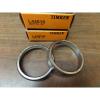 LOT OF 2 TIMKEN TAPERED OUTER RACE BEARING CUP L44610 #1 small image