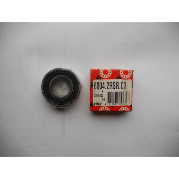 FAG 6004 2RSR C3 Single Row Radial Bearings 20 x 42 x 12 mm 60042RSRC3 ball #5 image