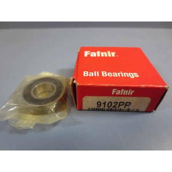 1 Nib Fafnir 9102PP Single Row Ball Bearing 15mm Bore OD 9mm #5 image