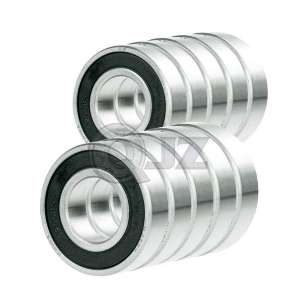 10x SS6206-2RS Ball Bearing 30mm x 62mm x 16mm Rubber Sealed Stainless Steel QJZ #5 image