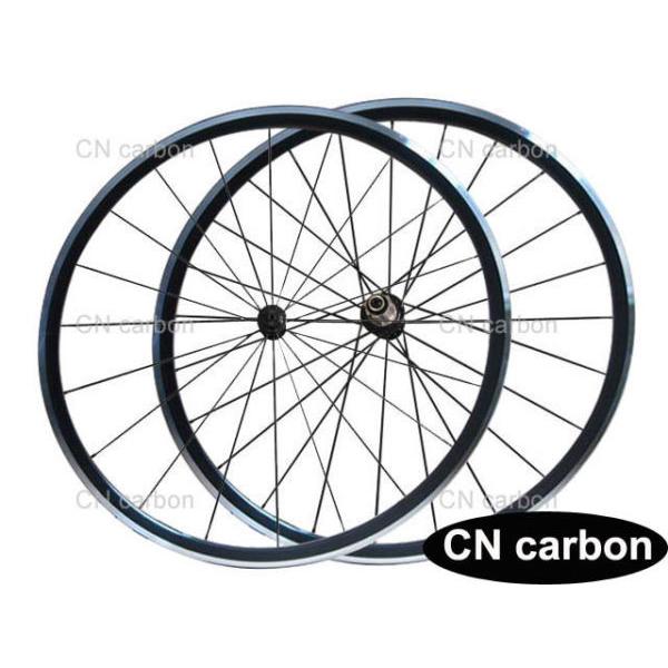 1390g only 27mm Clincher Kinlin XR270 alloy rim wheels aluminium bike wheel set #5 image