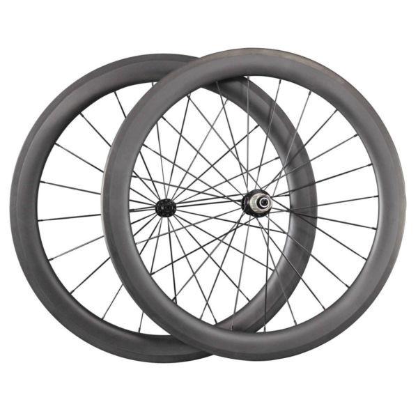 25mm Width Ceramic Bearing Wheels 60mm depth Clincher carbon road race wheelset #1 image