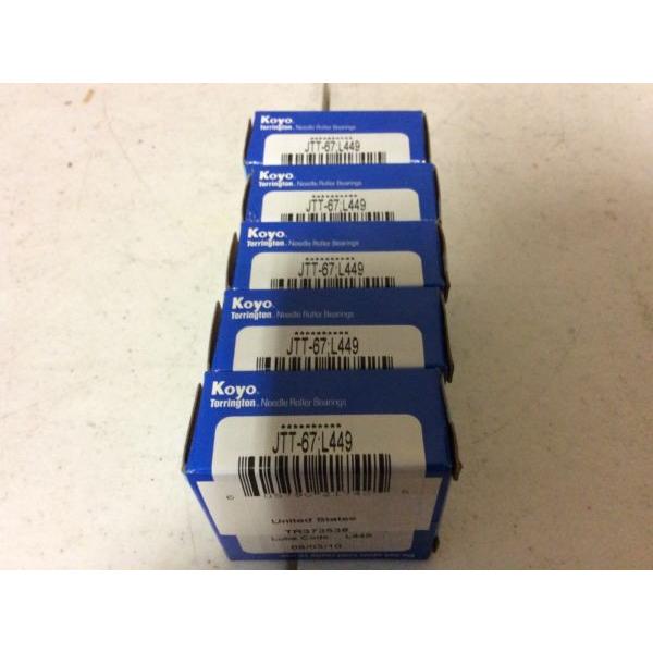 5-Koyo Bearings JTT-67L449 Free shipping to lower 48 30 day warranty #1 image