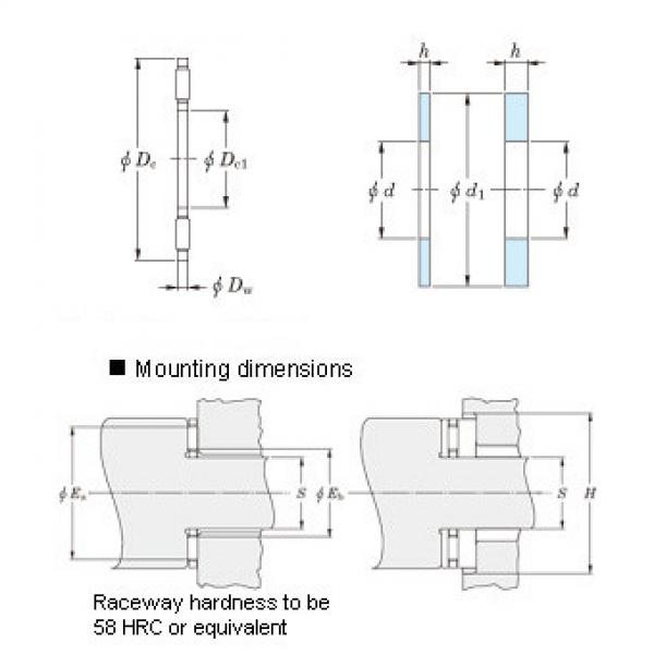 NTA-411 Needle roller bearings #1 image