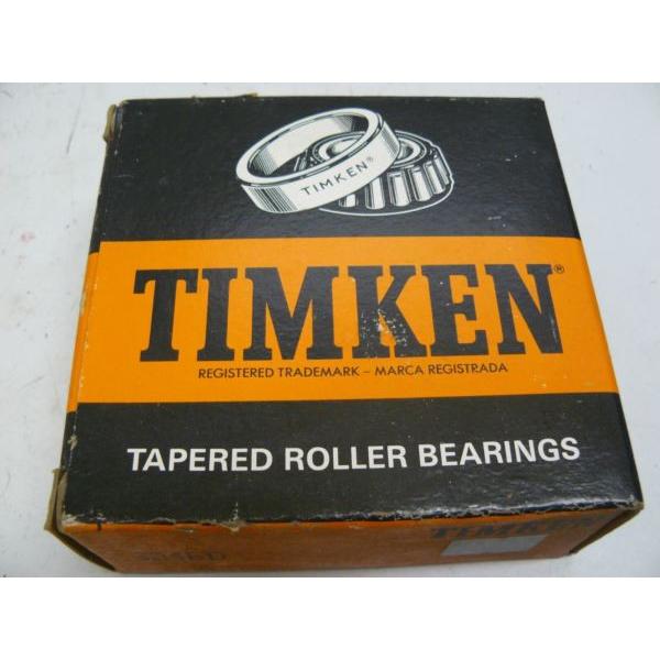 TIMKEN 384ED BEARING DOUBLE CUP OD 3.397 INCH WID 1.562 INCH STEEL #1 image