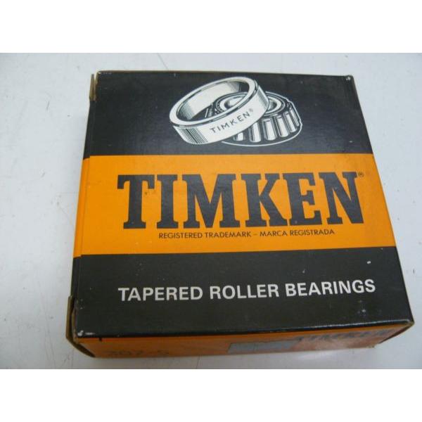 TIMKEN 387-S ROLLER BEARING TAPERED DOUBLE CUP ASSEMBLY #1 image