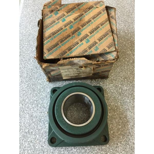 DODGE FBS2307RE 4-BOLT FLANGE BEARING 3-716 BORE F4BS2-307RE  044761 #1 image