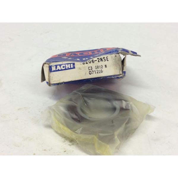 Nachi Bearing 6206-2NSE 30x62x16 Sealed Made in Japan Quality Ball Bearings #1 image