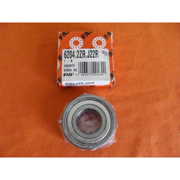 OLD STOCK FAG 20MM BEARING 6204.2ZR.J22R 20MM BORE #1 image